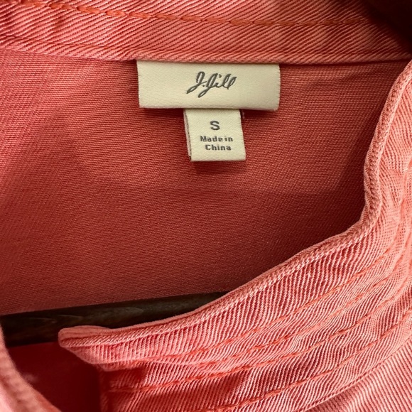 J JILL Embroidered Blazer 100% Tencel One Button Comfy Stylish & Sustainable - Picture 2 of 9